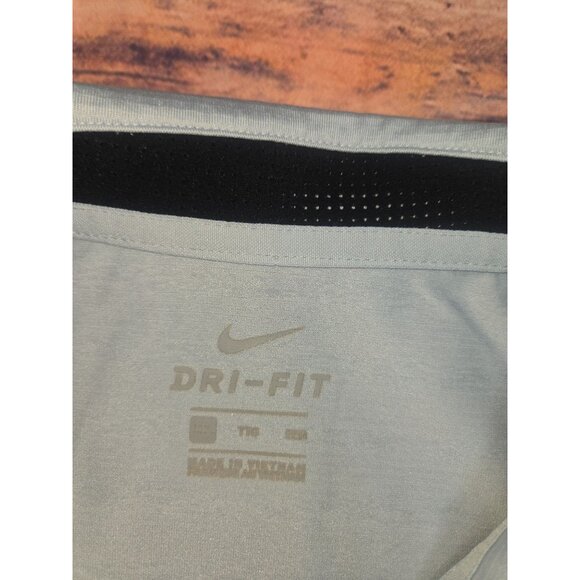 Nike Men's Dri-Fit Gray Golf Polo Shirt XXL - Picture 7 of 9